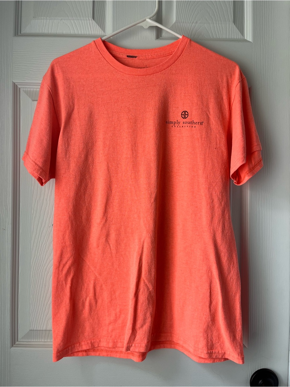 Simply Southern Women’s Neon Coral Logo T-Shirt